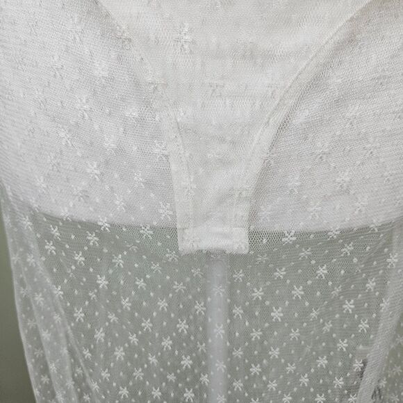NWT Fashion Nova Charming Illusions Lace Maxi Dress – White XL - Picture 8 of 15